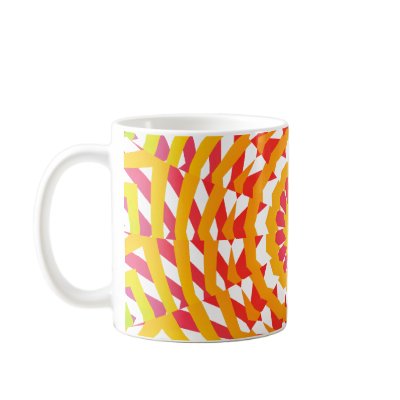 Abstract Spiral Lines: Mugs by spiritswitchboard