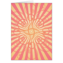 Abstract Spirals & Lines: Vector Style: cards
