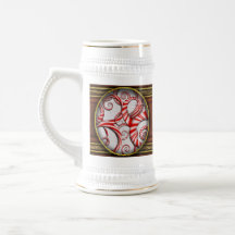 Abstract - Spirals - Peppermint Dreams Coffee Mug