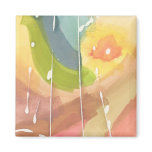 Abstract Squared #9 Magnet
