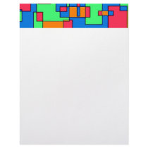 Abstract squares letterhead by patricia_lane80 Abstract squares letterhead