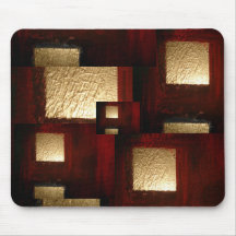 Abstract Squares Mouse Mats