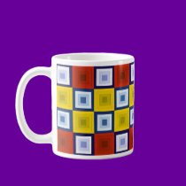 Abstract Squares Mug mugs