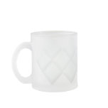 Abstract Squares Transparent Mug