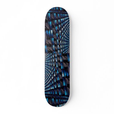 Abstract Stadium seats Skateboard Deck by inspirelove