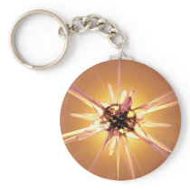 Abstract Starburst Key Chains