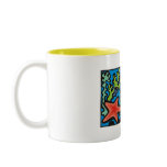 Abstract Starfish Mugs