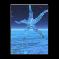 Abstract StarFish postcards