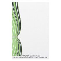 abstract stationery