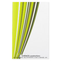abstract stationery