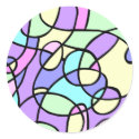 Abstract stickers by artberry Abstract stickers