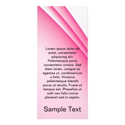 Abstract Stylish Rack Card by dragonartz