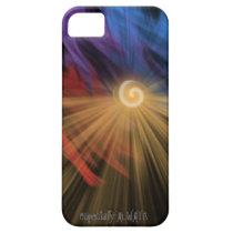 Abstract sunrise/sunset designer phone case iPhone 5 cases