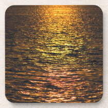 Abstract Sunset on Water Coasters