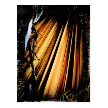 Abstract Sunset Postcards