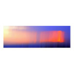 Abstract Sunset Profile Card or bookmark