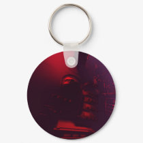 Abstract Superstructure 3 Keychain by MDKgraphics Abstract Superstructure 3 Keychain
