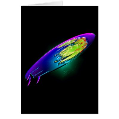 Abstract Surboard Card by creative_eye