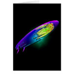 Abstract Surboard Card
