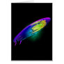 Abstract Surboard Card