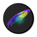 Abstract Surboard Magnets