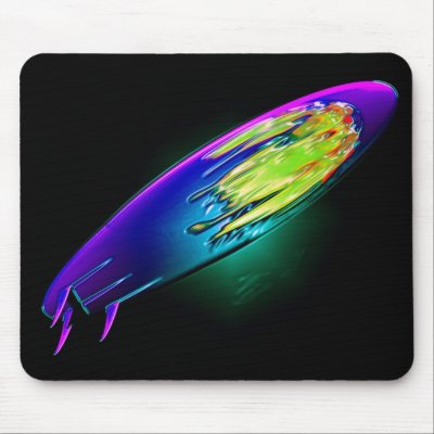 Abstract Surboard Mouse Pads by creative_eye