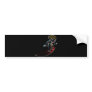 Abstract Surfer Bumper Sticker