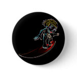 Abstract Surfer Pinback Buttons