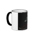 Abstract Surfer mugs