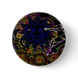 Abstract Surfers Pinback Buttons