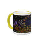 Abstract Surfers Mug