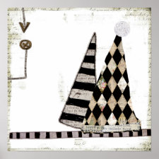 abstract surreal poster print