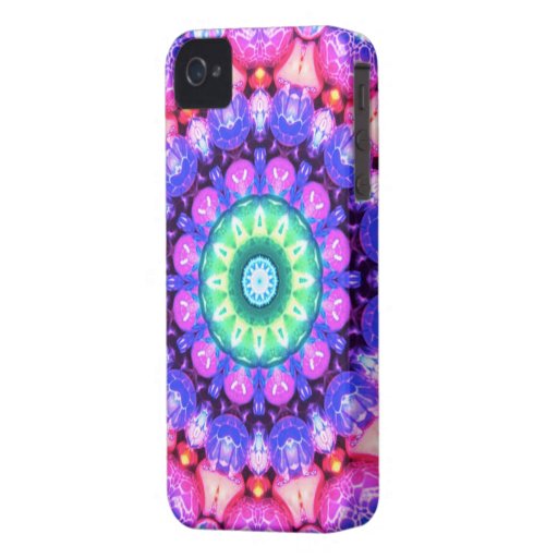 Abstract swirl pattern iPhone 4 cases