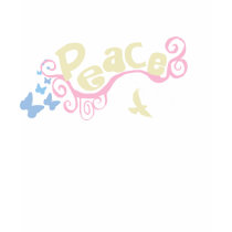 Abstract Swirl Peace Symbol t-shirts by WorldPeaceSigns Abstract Swirl Peace Symbol t-shirts
