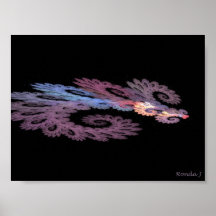 Abstract Swirl Print