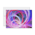 Abstract Swirls Custom Invitations