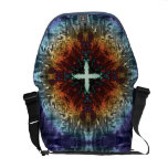 Abstract Symmetry of Colors Courier Bag