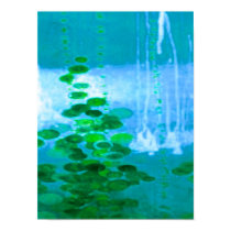 Abstract Symphony In Blue And Green posters by abstractartvicky Abstract Symphony In Blue And Green posters