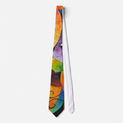 Abstract Tears Runneth Over Tie by Christopher_DeCaro