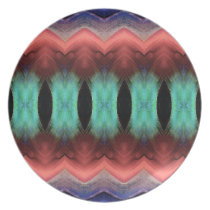 Abstract Textured Form plates