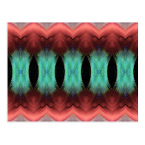 Abstract Textured Form postcards