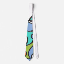 Abstract tie by FatKatMeowApparel Abstract tie