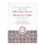 Abstract Tile Pattern Invitation