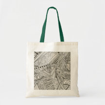 Abstract tote tote bags