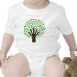 Abstract Tree Hugger Baby Creeper