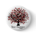 Abstract Tree Hugger button