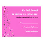 Abstract Tree of Life Bat Mitzvah Invitation Reply at Zazzle