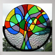 Abstract Tree of Life Posters