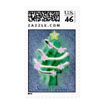 abstract tree stamp