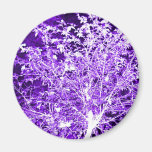 Abstract Tree Refrigerator Magnets